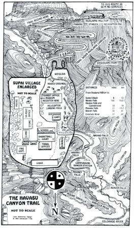Havasu Trail Map